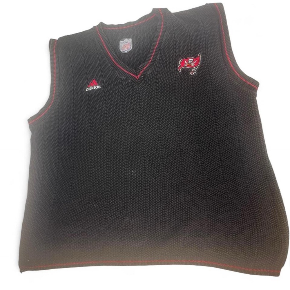 Adidas Buccaneers vest made in the USA